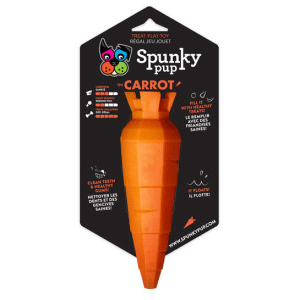 Treat Holding Play Toy - Carrot spunky pup, Treat Holding, Play Toy, carrot